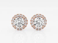 Haley-Stud Earrings with Lab Grown Diamonds