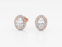 Haley-Stud Earrings with Lab Grown Diamonds
