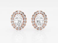 Haley-Stud Earrings with Lab Grown Diamonds