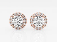 Haley-Stud Earrings with Lab Grown Diamonds