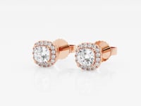 Haley-Stud Earrings with Lab Grown Diamonds