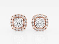 Haley-Stud Earrings with Lab Grown Diamonds