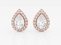 Haley-Stud Earrings with Lab Grown Diamonds