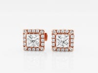 Haley-Stud Earrings with Lab Grown Diamonds