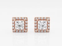 Haley-Stud Earrings with Lab Grown Diamonds