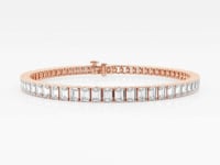 Lab Cultured Tennis Bracelet