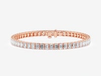 Lab Cultured Tennis Bracelet